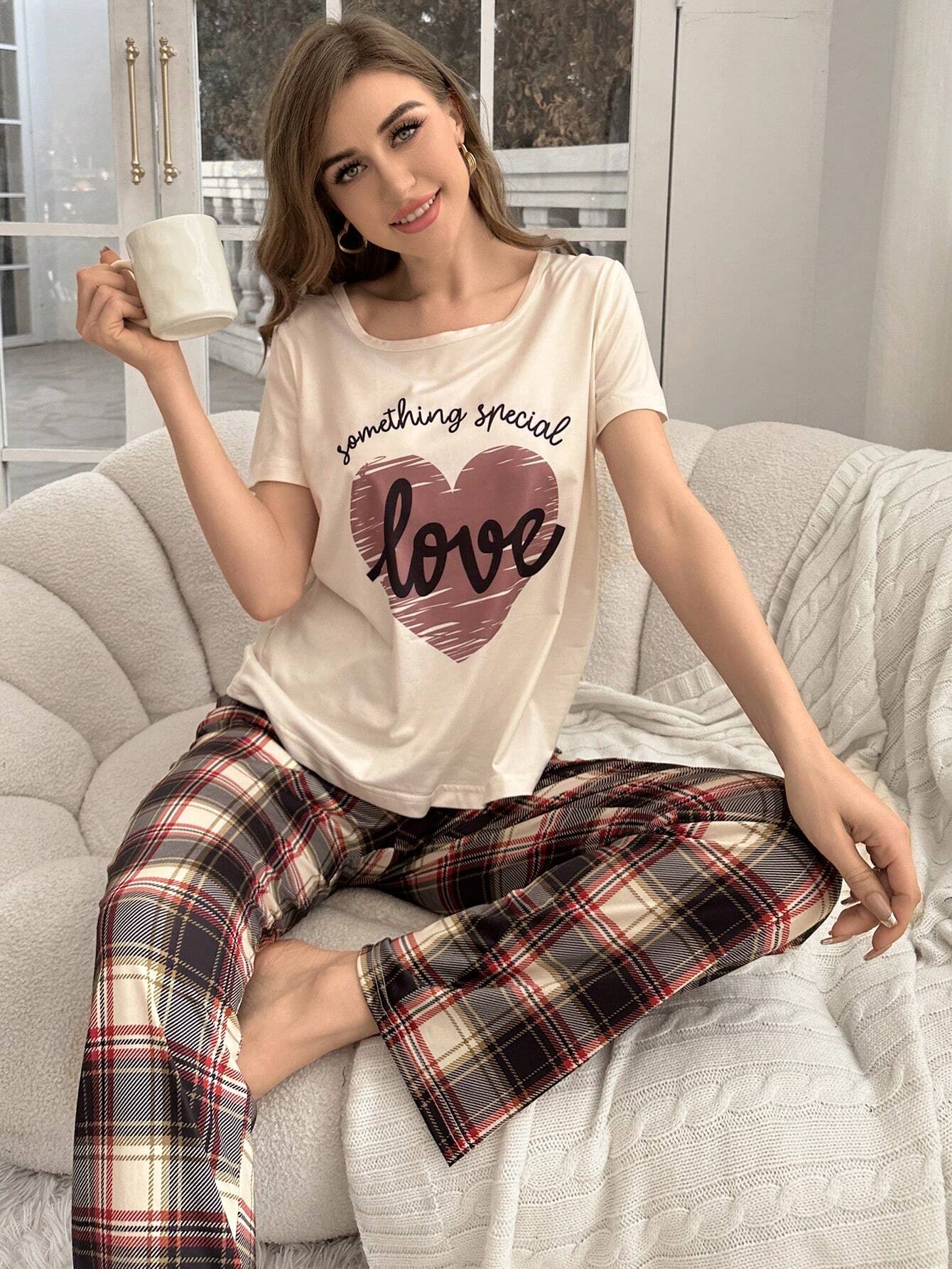 Something Special Printed Night Suit