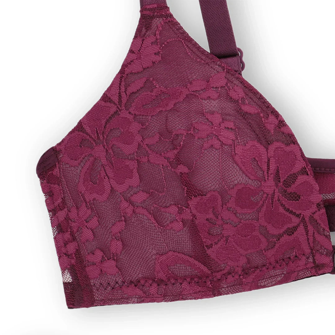 Max Front Open Padded Bra and Panty Set