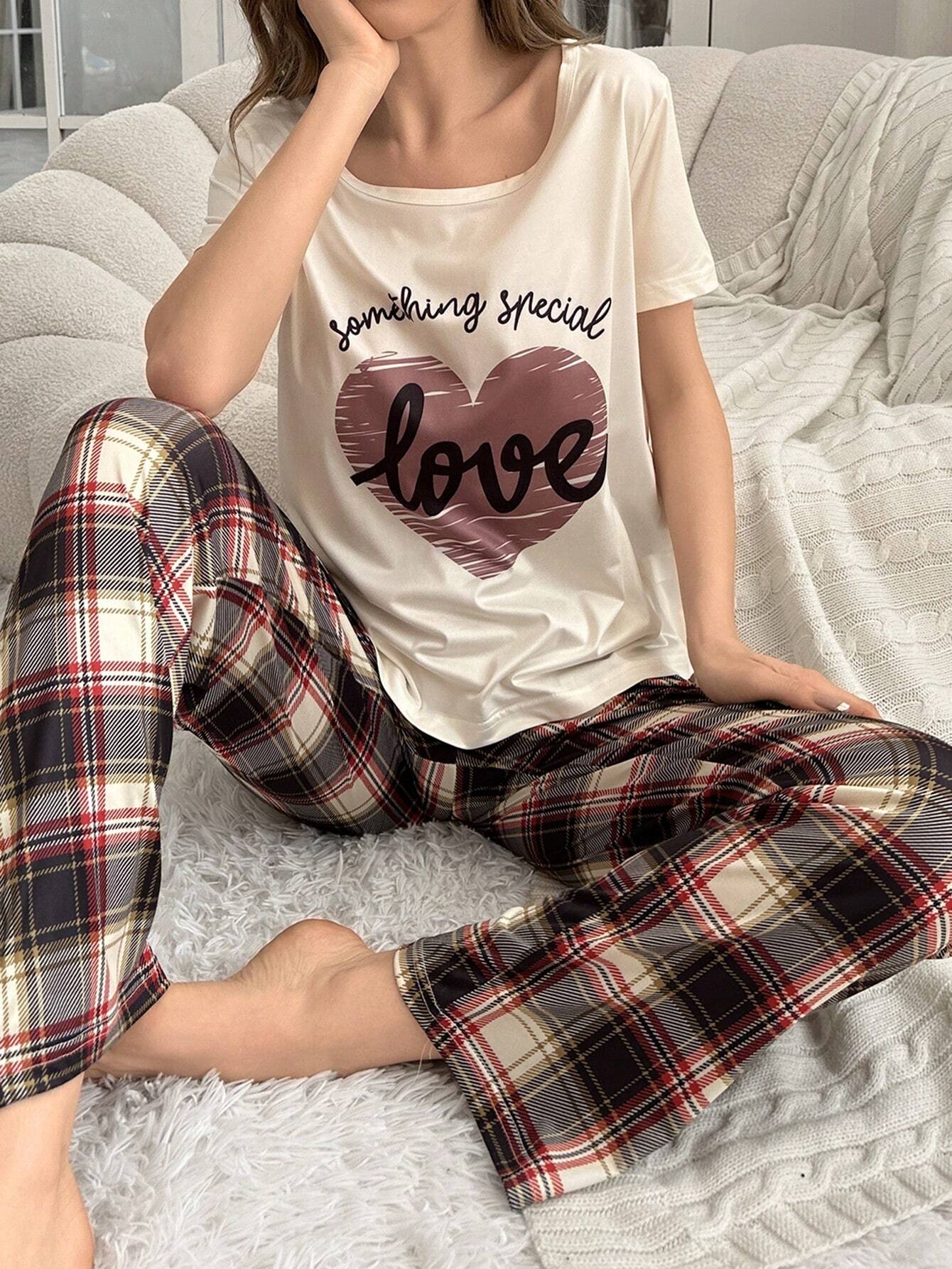 Something Special Printed Night Suit