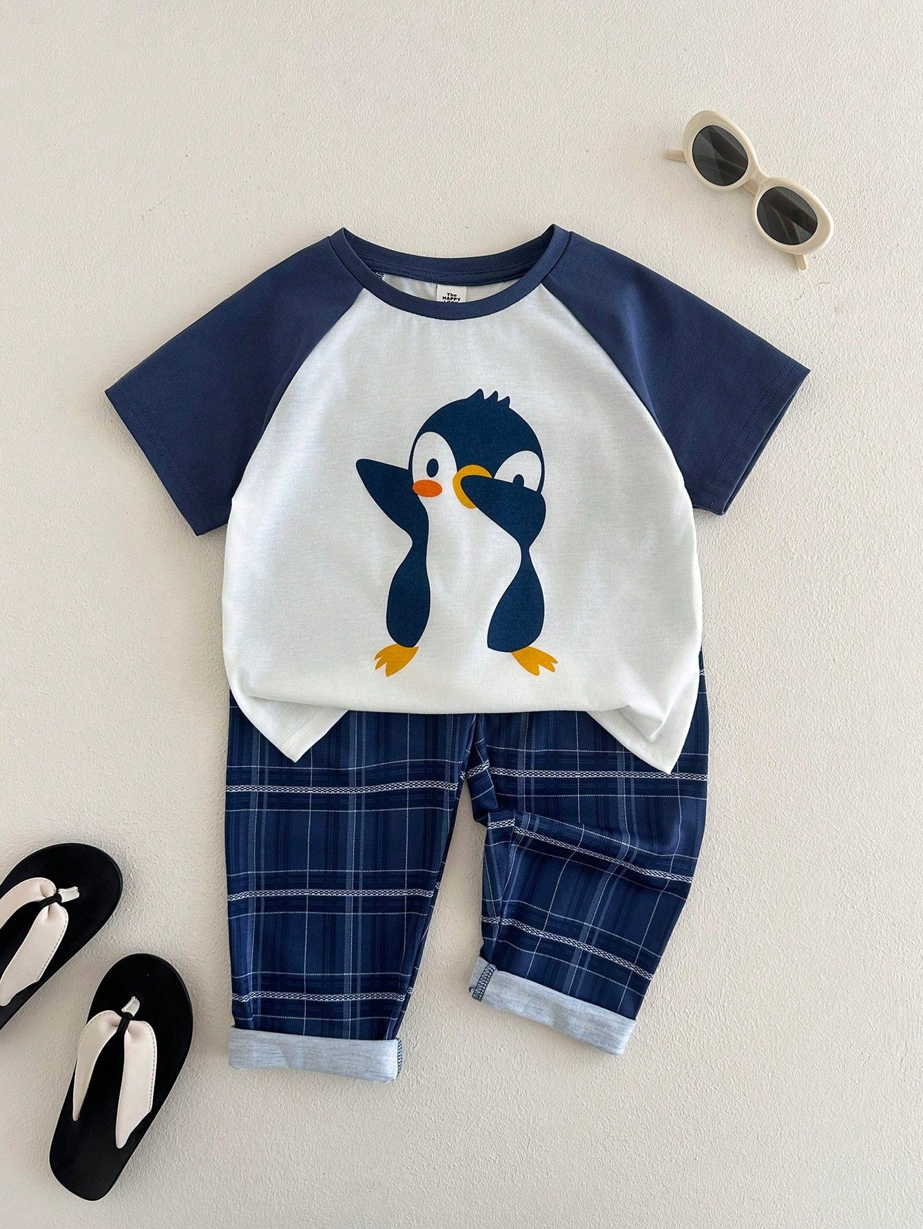 Penguin Half Sleeve Kids Suit