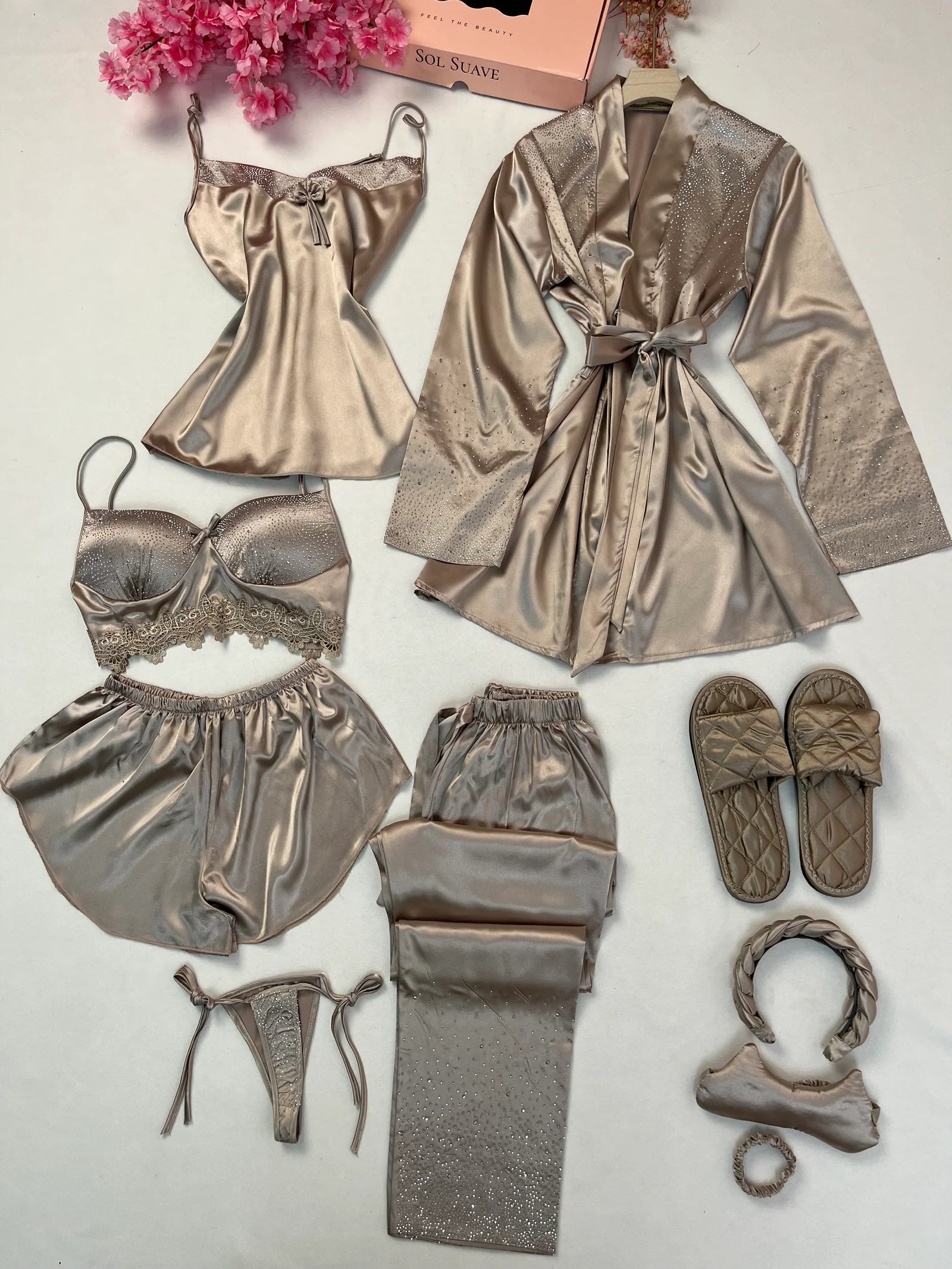 Crystal Beige Set