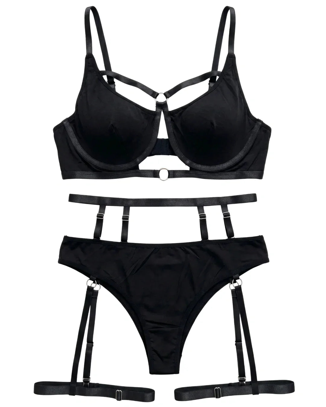 Garter Set - Vexa - Black