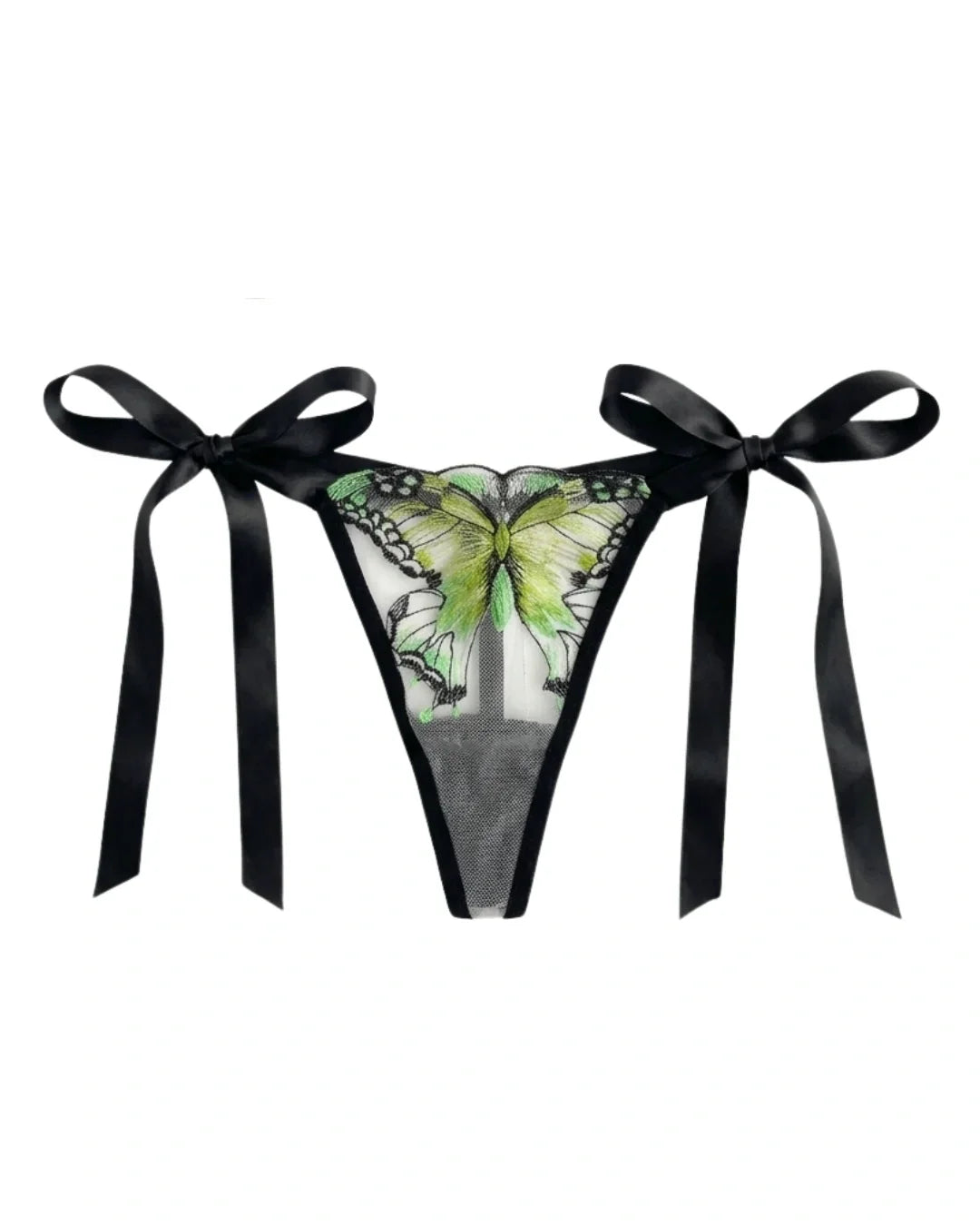 Non Padded Bra Set - Orlisse - Green