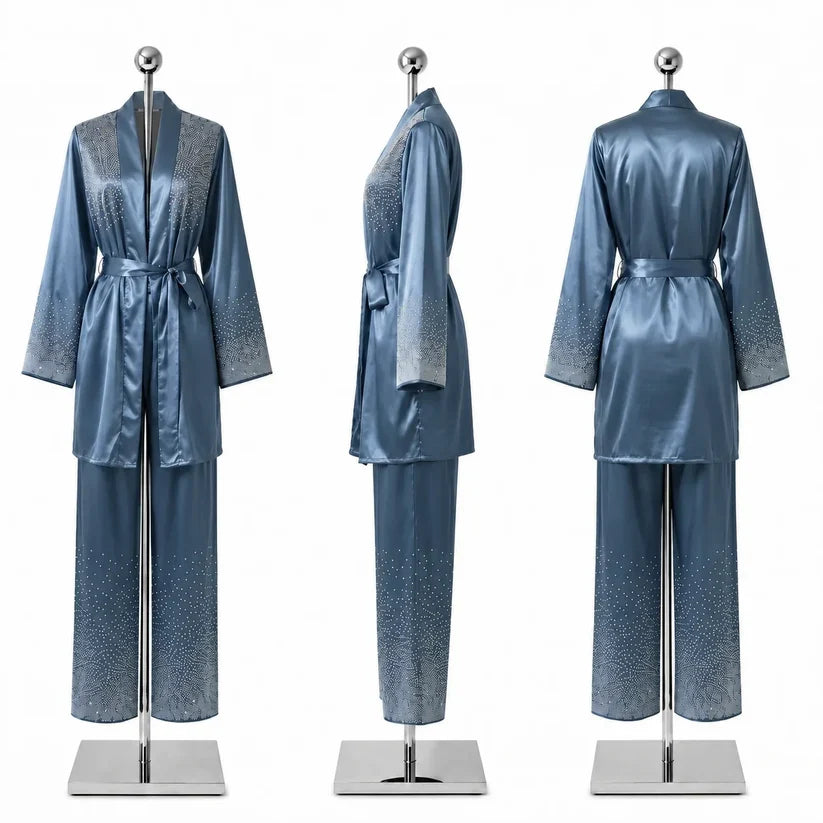 8 PCS Bridal Nightwear Imported