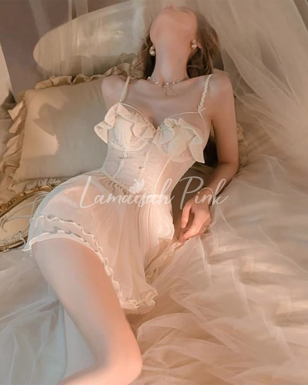 Seductive Corset look like Nighty