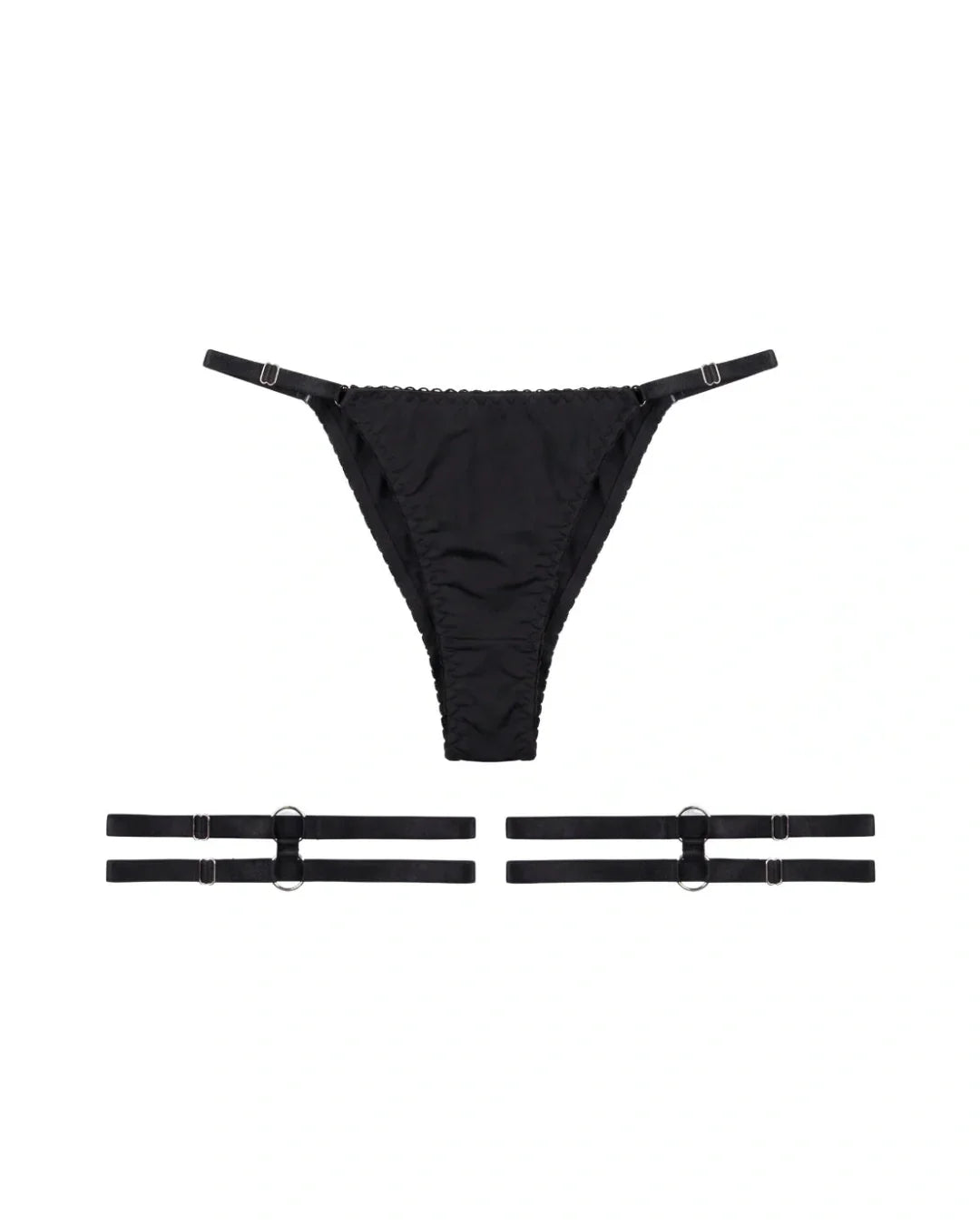 Garter Set - Ebonix - Black